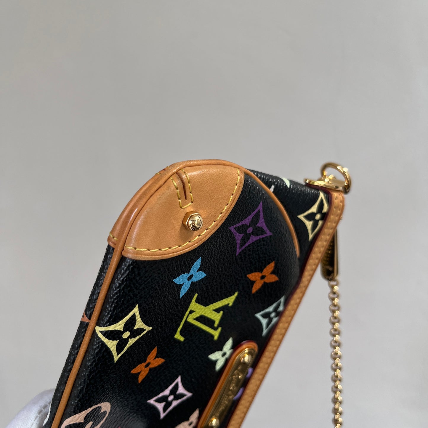 Louis Vuitton x Takashi Murakami Milla MM Black Multicolor