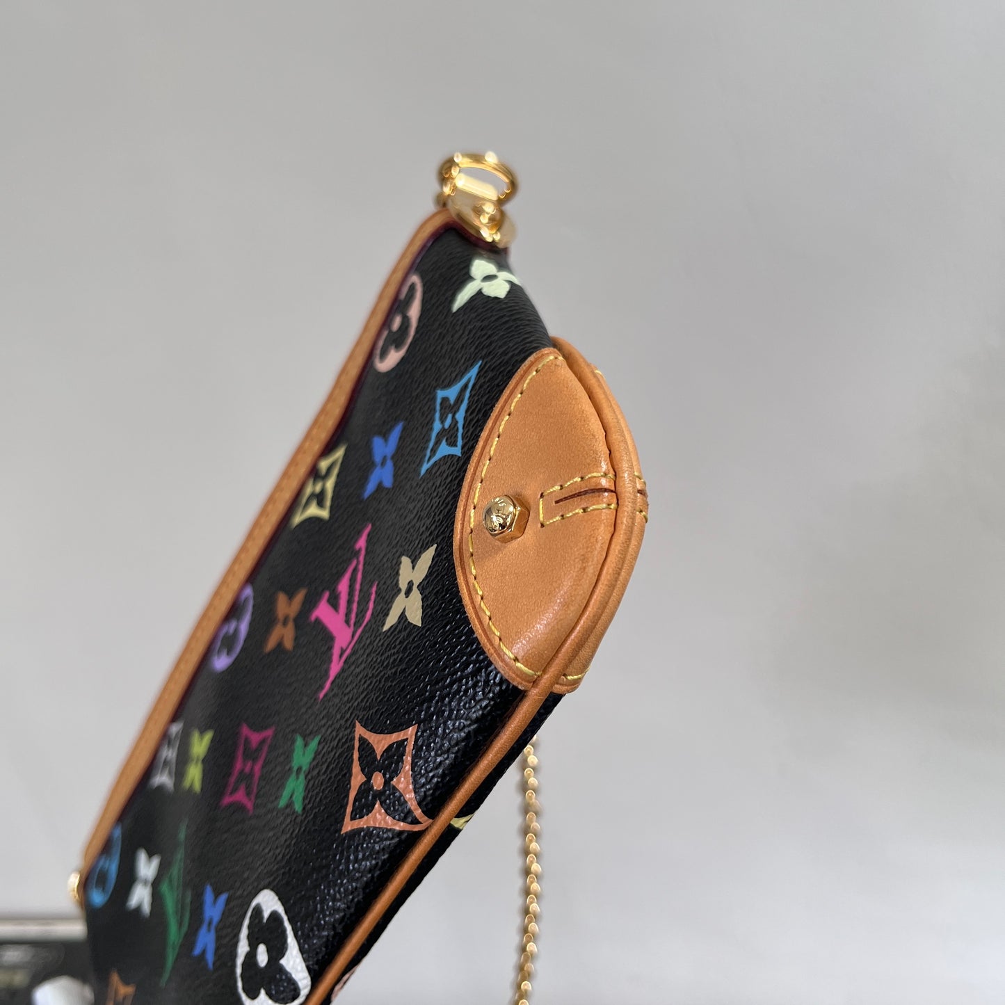 Louis Vuitton x Takashi Murakami Milla MM Black Multicolor