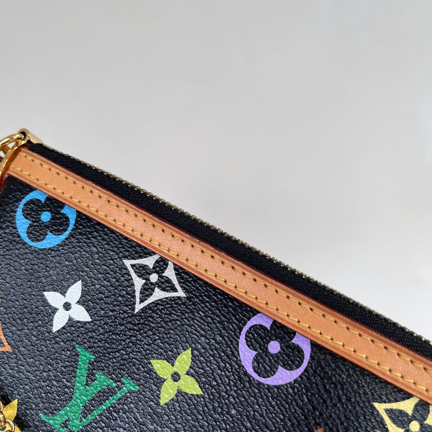Louis Vuitton x Takashi Murakami Milla MM Black Multicolor