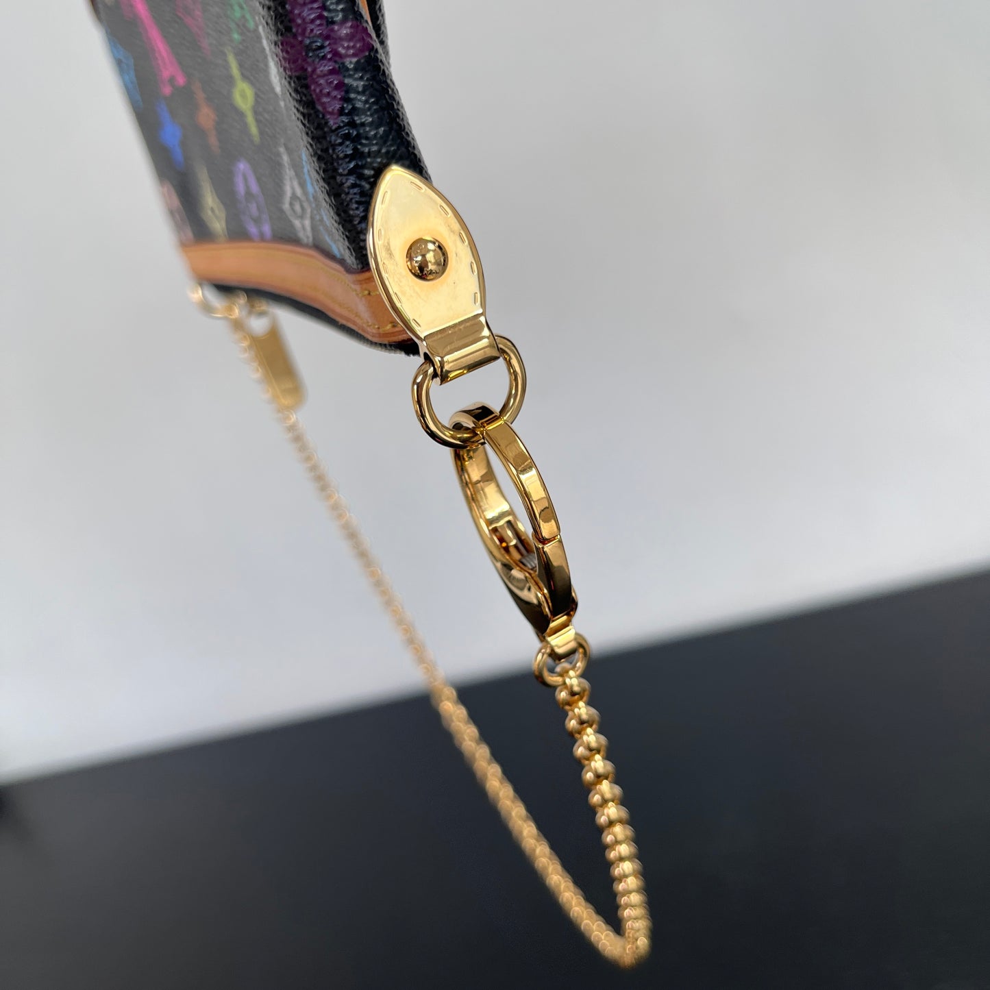 Louis Vuitton x Takashi Murakami Milla MM Black Multicolor