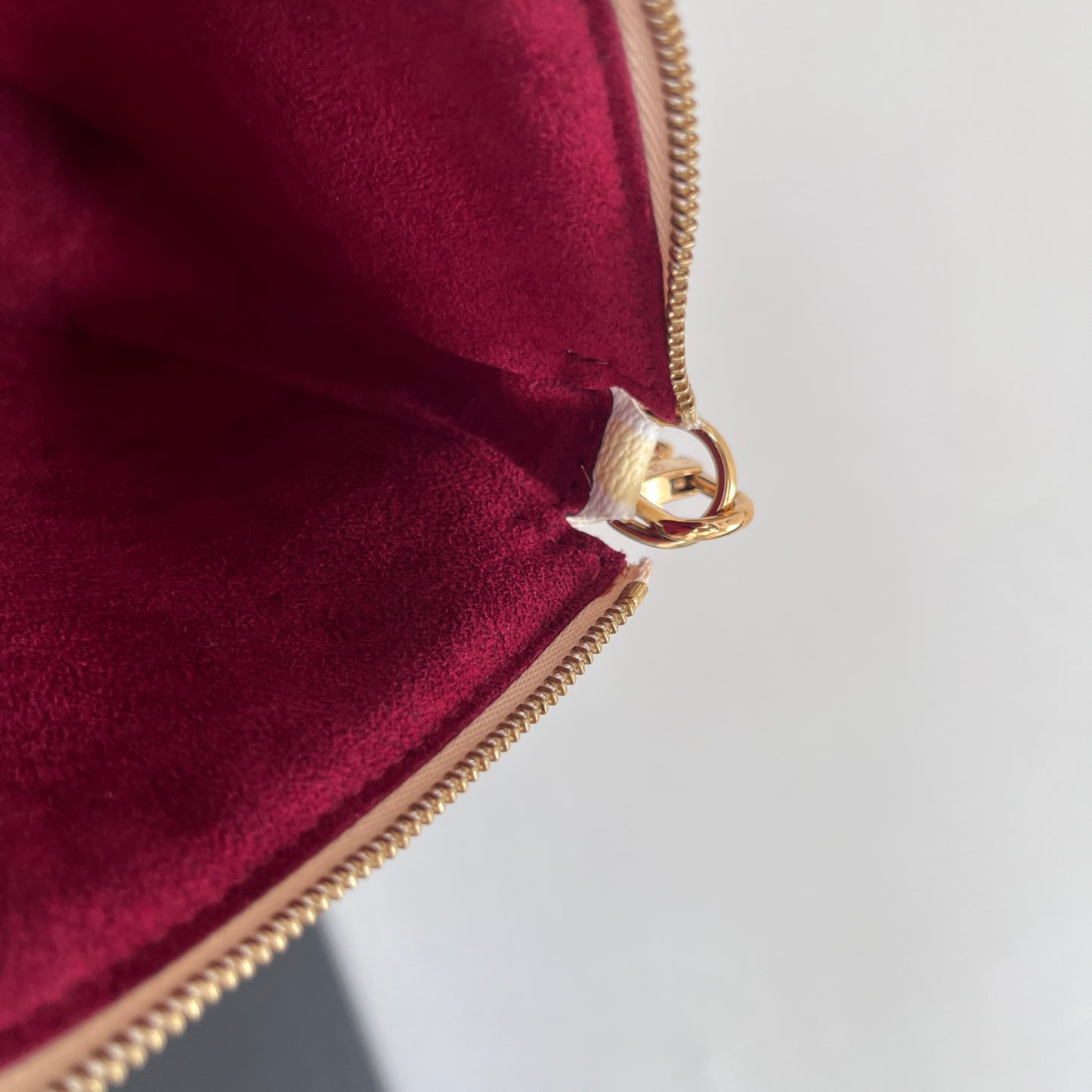 Louis Vuitton x Takashi Murakami White Multicolor Pochette