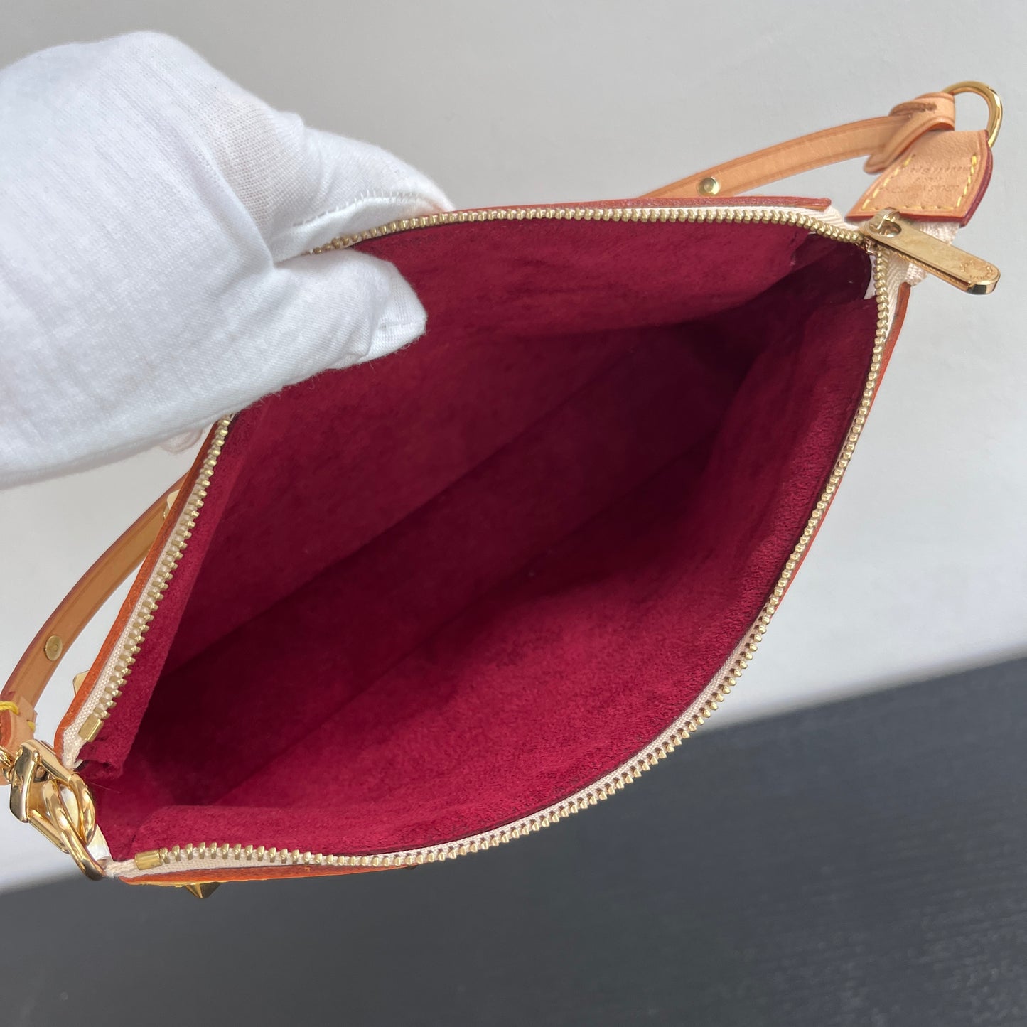 Louis Vuitton x Takashi Murakami White Multicolor Pochette