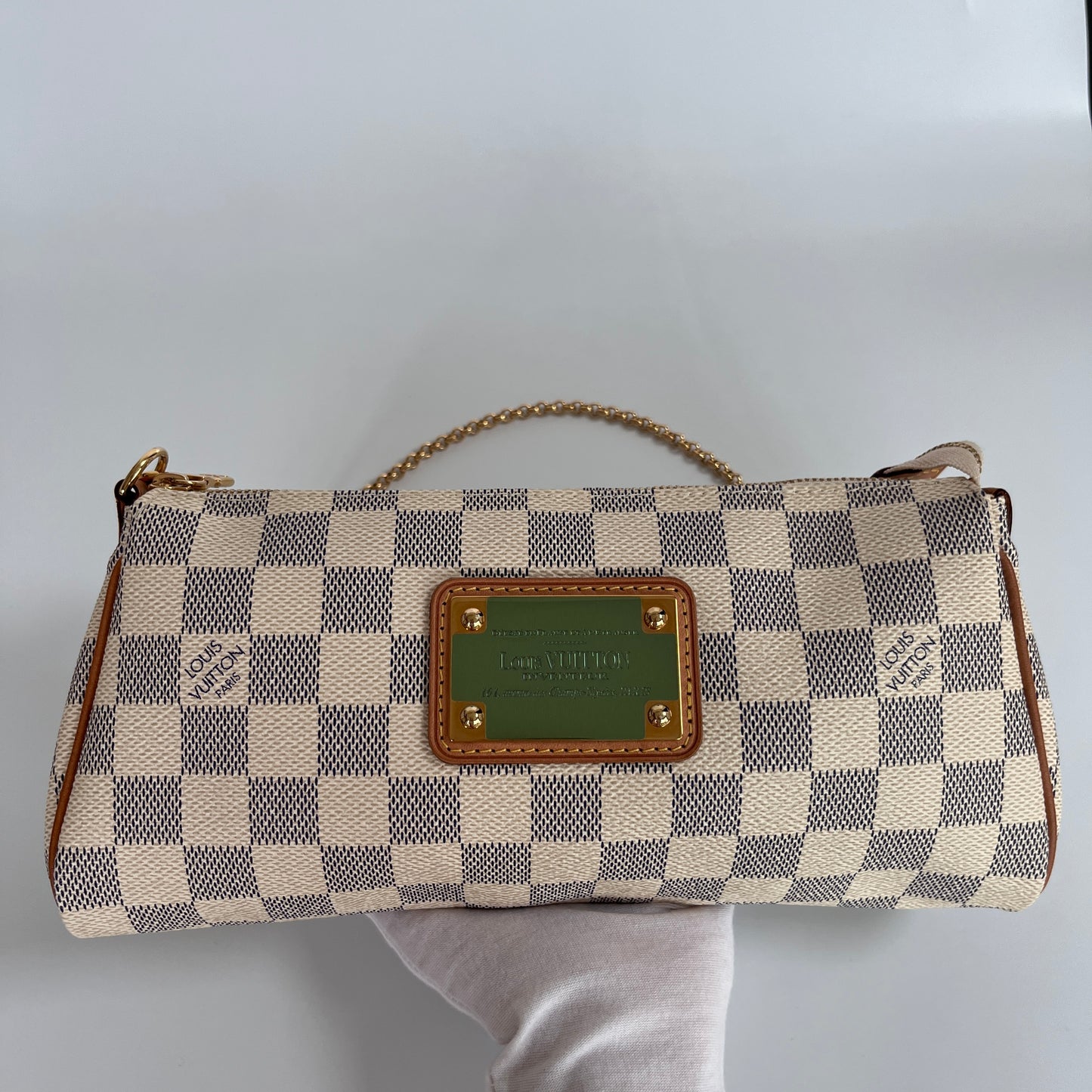 Louis Vuitton Eva PM Damier Azur Clutch