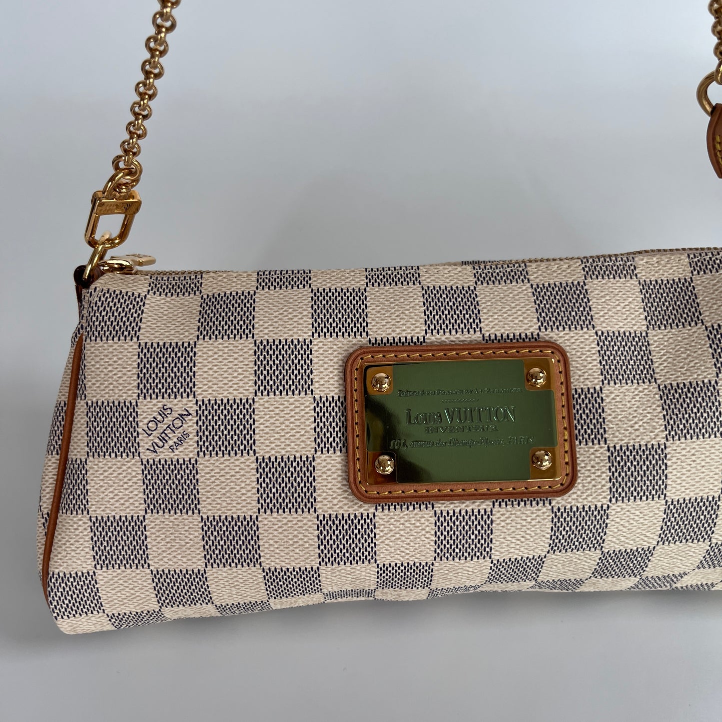 Louis Vuitton Eva PM Damier Azur Clutch