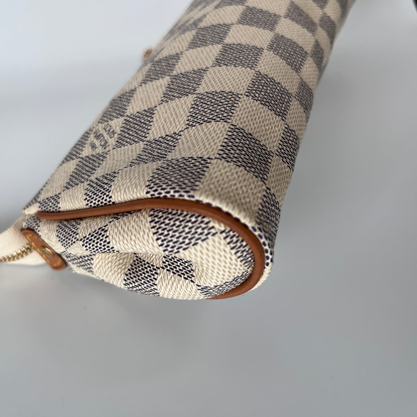Louis Vuitton Eva PM Damier Azur Clutch