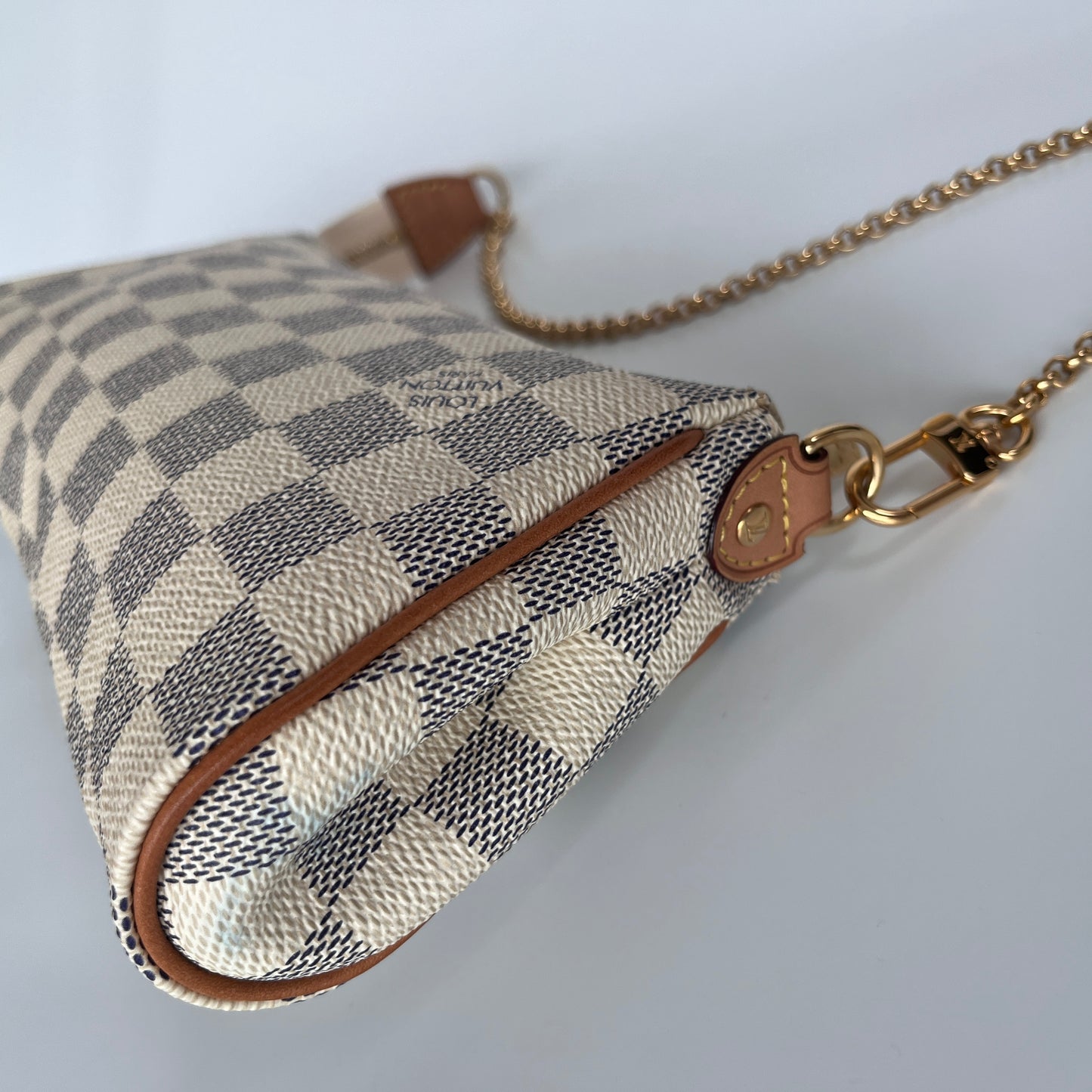 Louis Vuitton Eva PM Damier Azur Clutch