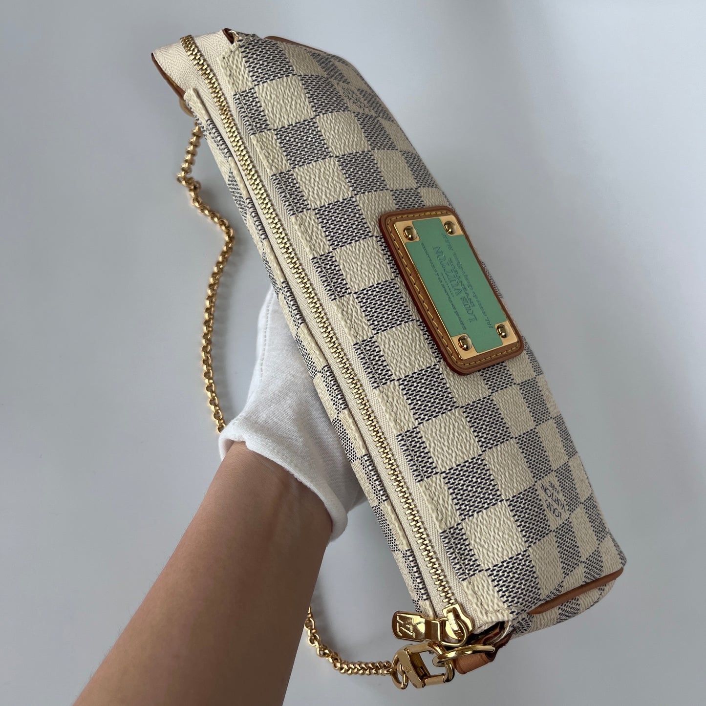 Louis Vuitton Eva PM Damier Azur Clutch