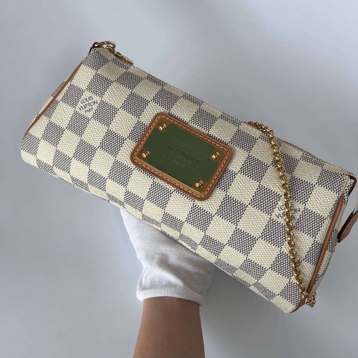 Louis Vuitton Eva PM Damier Azur Clutch