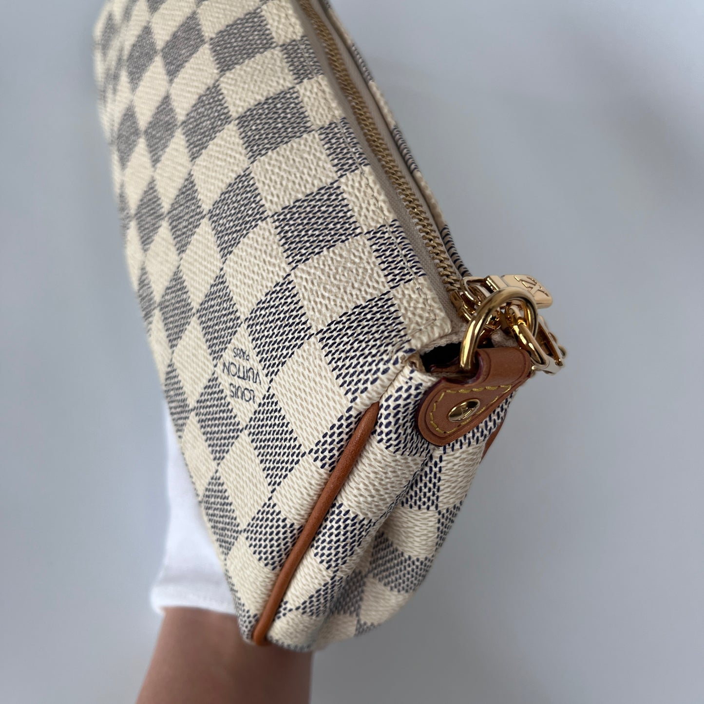 Louis Vuitton Eva PM Damier Azur Clutch
