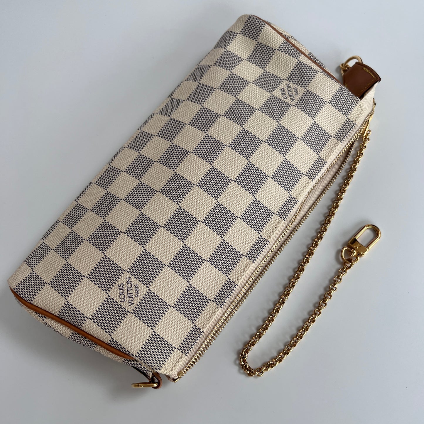 Louis Vuitton Eva PM Damier Azur Clutch