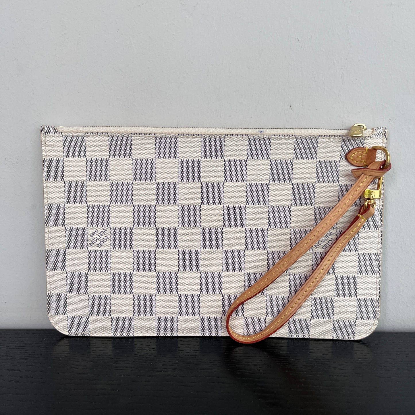 Louis Vuitton Neverfull Pouch Damier Azur
