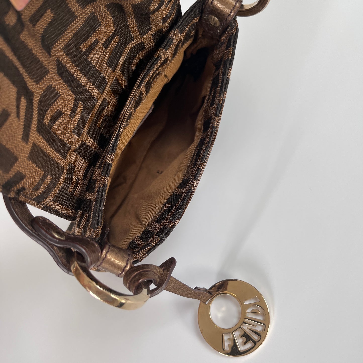 Fendi FF Zucca Mini Chef Handbag