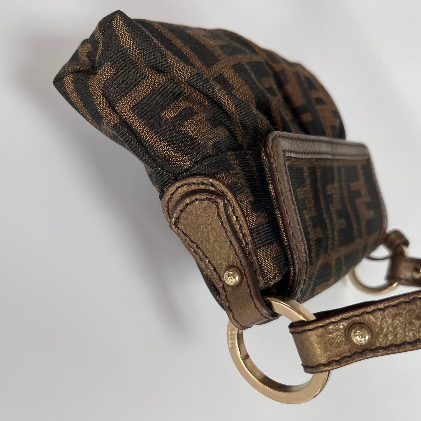 Fendi FF Zucca Mini Chef Handbag