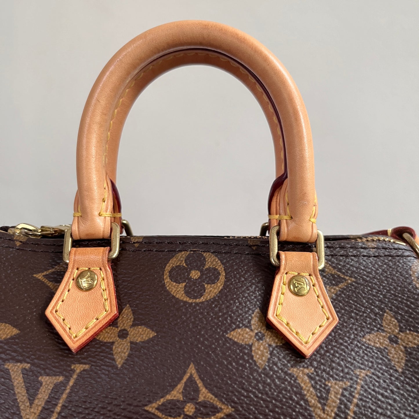 Louis Vuitton 2020 Nano Speedy Monogram Crossbody Bag