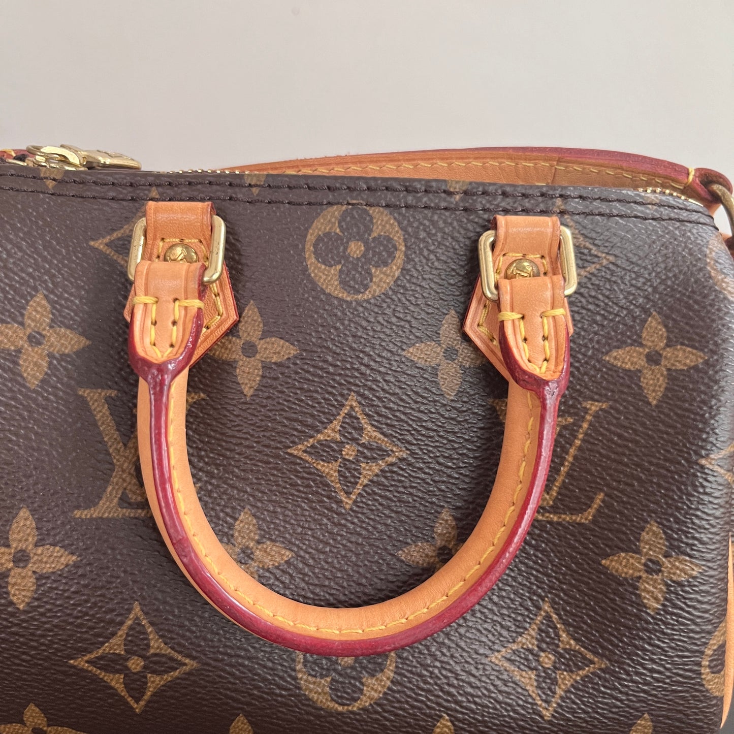 Louis Vuitton 2020 Nano Speedy Monogram Crossbody Bag