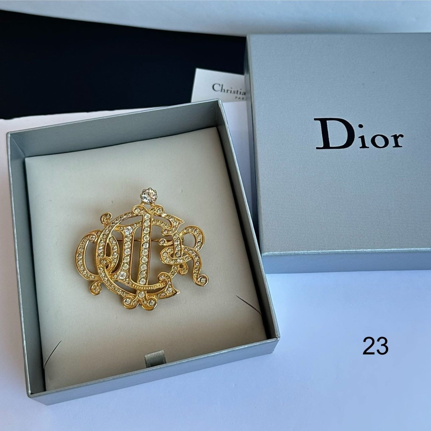 Vintage Christian Dior brooch Singapore