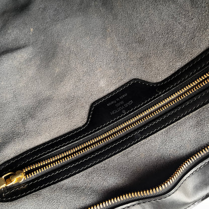 Louis Vuitton	Vintage Black Epi Saint Jacques GM Shoulder Bag