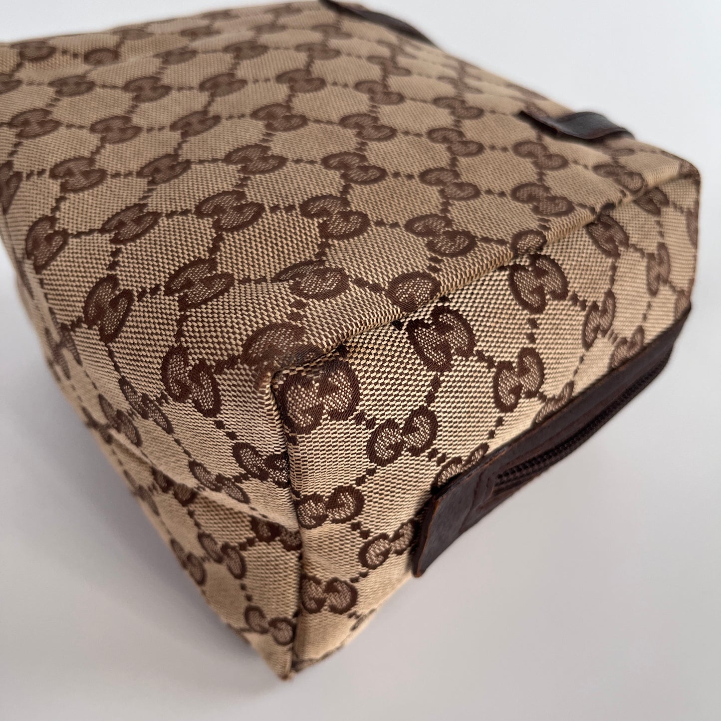 Gucci Vintage Tofu Top Handle Bag