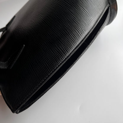 Louis Vuitton	Vintage Black Epi Saint Jacques GM Shoulder Bag