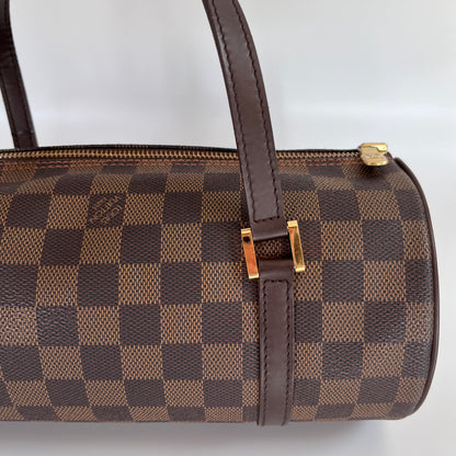 Louis Vuitton Papillon Damier Ebène 26 Top Handle Bag