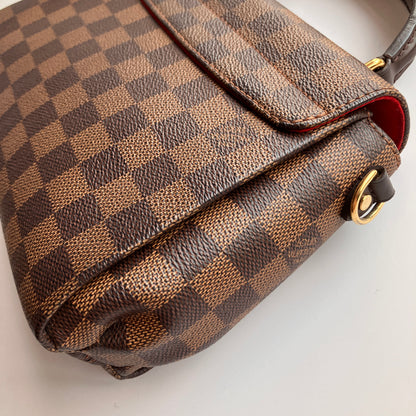Louis Vuitton Croisette Damier Ebène Crossbody Bag