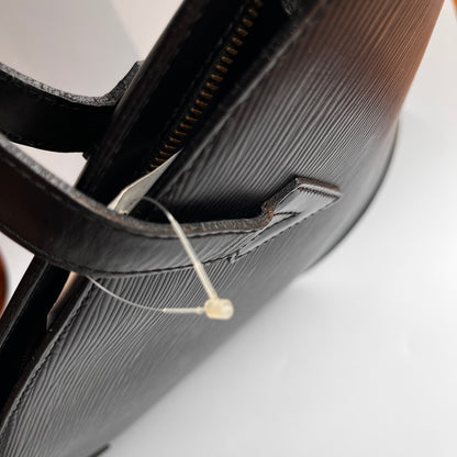 Louis Vuitton	Vintage Black Epi Saint Jacques GM Shoulder Bag
