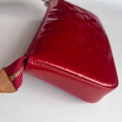 Louis Vuitton Red Vernis Pochette