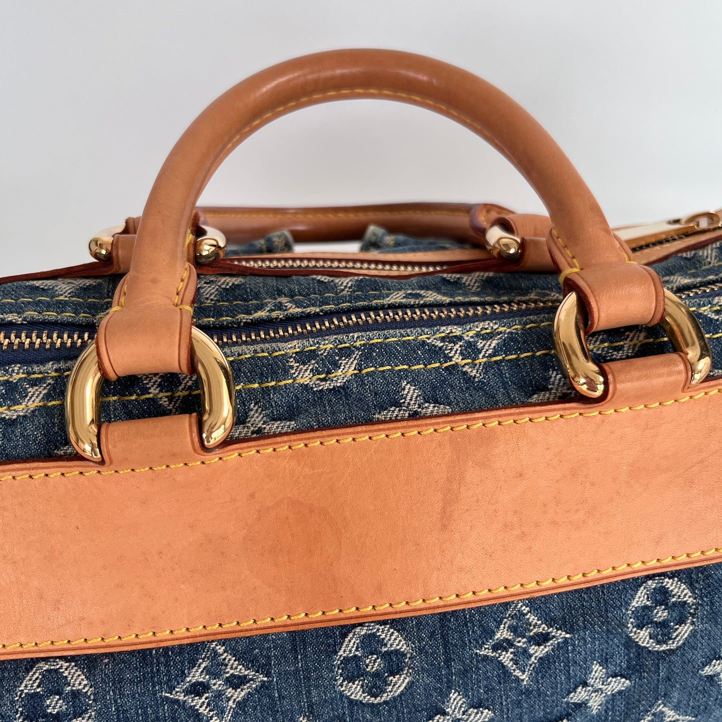 Louis Vuitton Denim Neo Speedy Top Handle Bag
