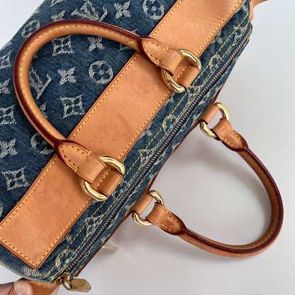 Louis Vuitton Denim Neo Speedy Top Handle Bag