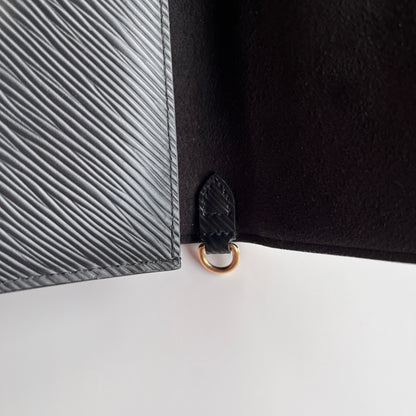 Louis Vuitton Black Epi Twist Wallet on Chain GHW RFID