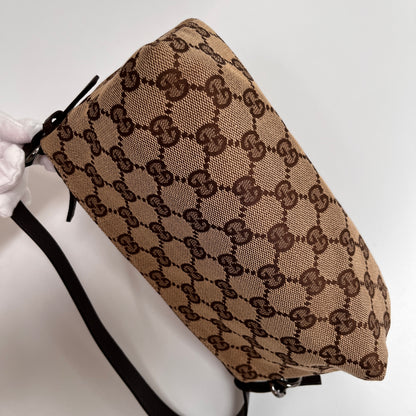 Gucci Vintage GG Canvas Small Pochette