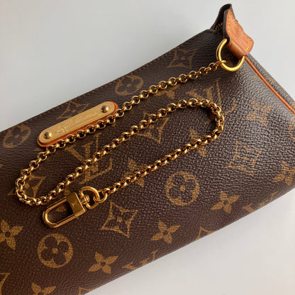 Louis Vuitton Eva PM Monogram Clutch/ Crossbody Bag