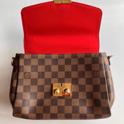 Louis Vuitton Croisette Damier Ebène Crossbody Bag