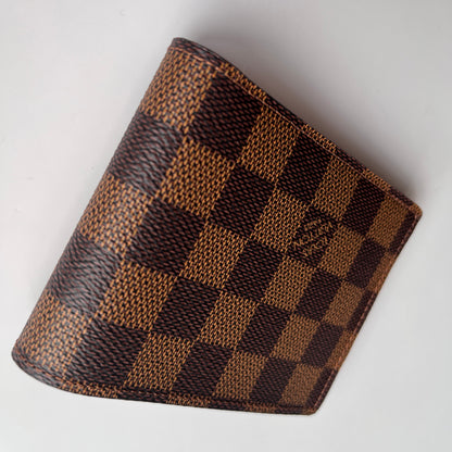 Louis Vuitton Damier Ebene Coated Canvas Multiple Bifold Wallet