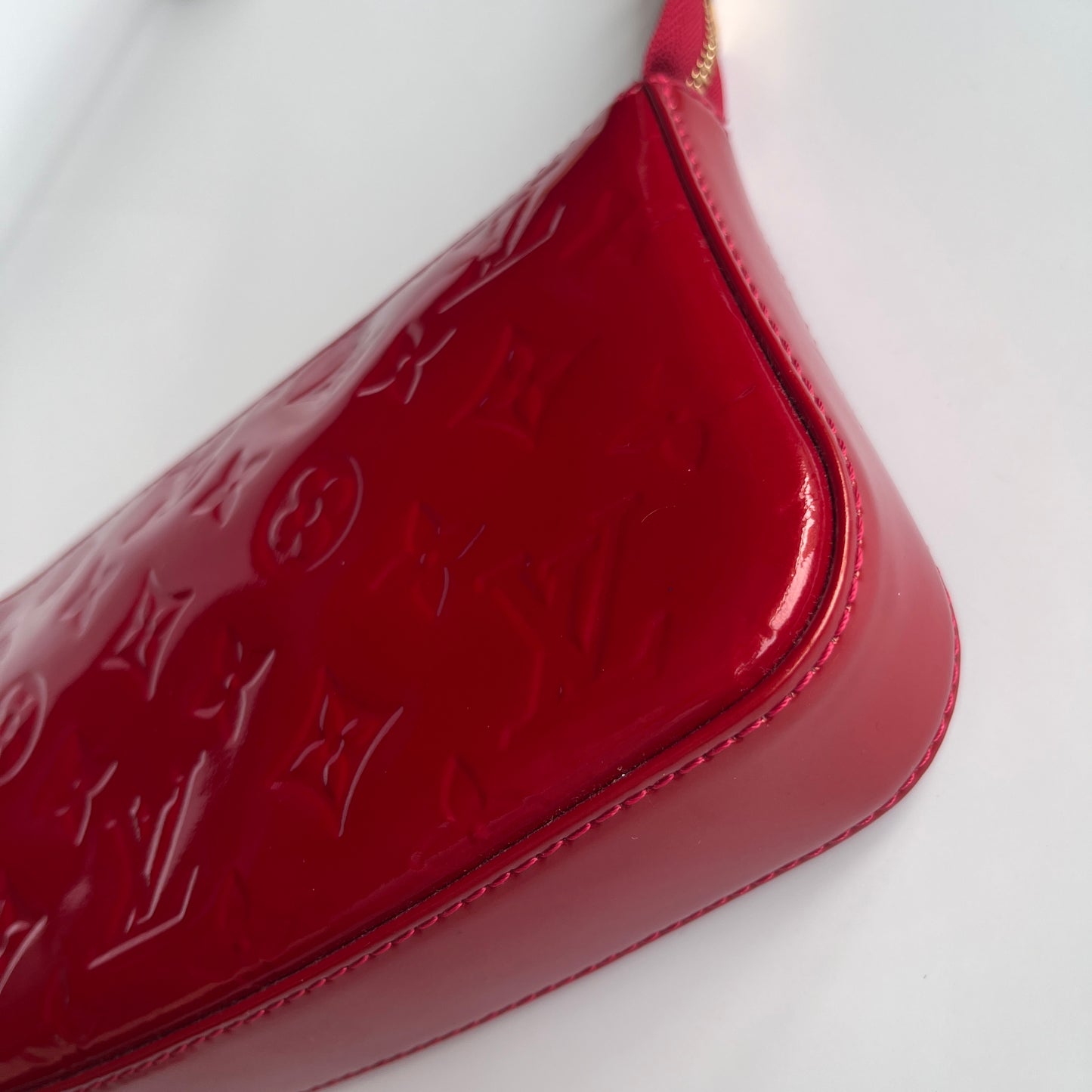 Louis Vuitton Red Vernis Pochette