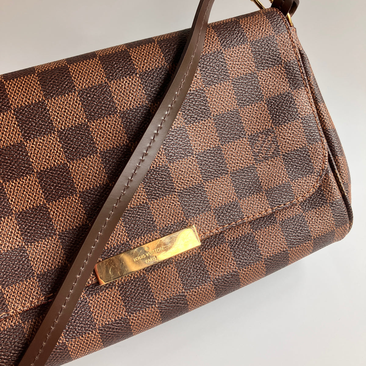 Louis Vuitton Favorite MM Damier Ebène Crossbody Bag