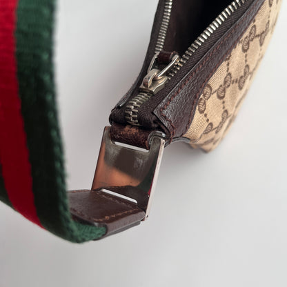 Gucci Vintage GG Canvas Pochette