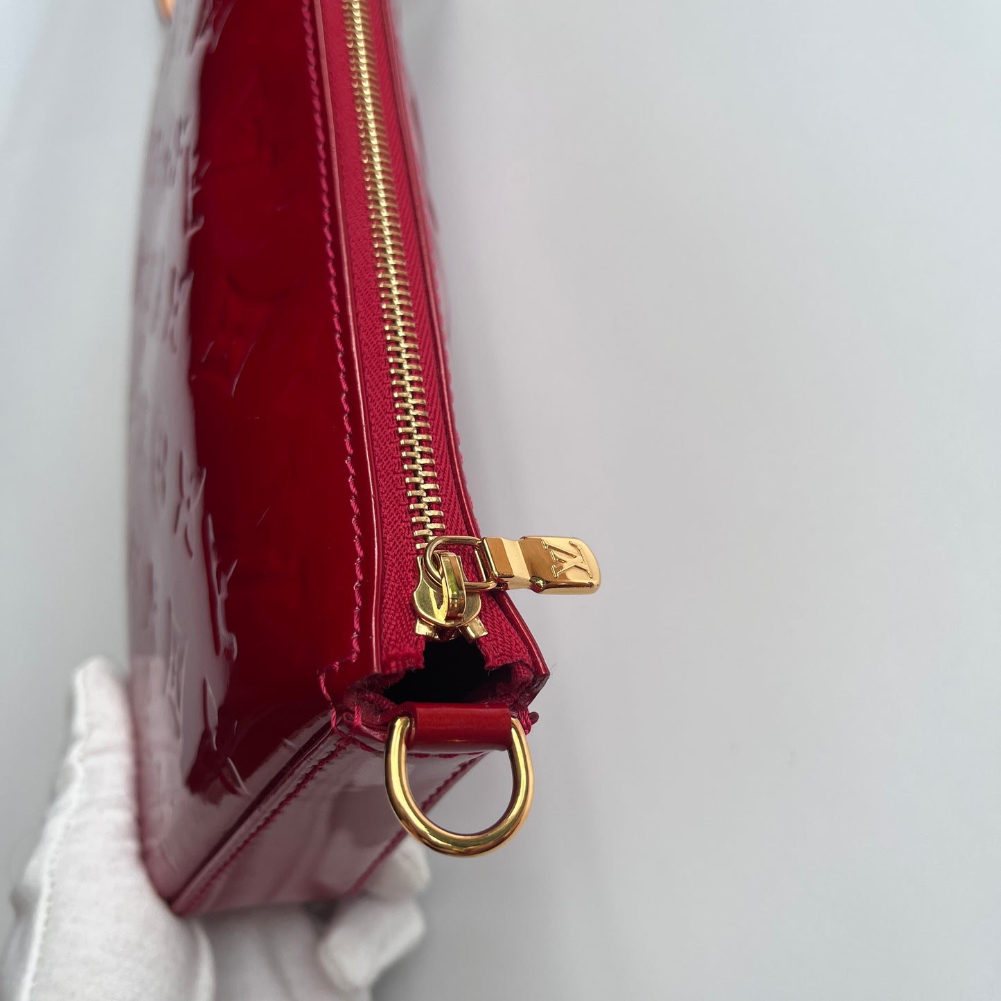 Louis Vuitton Red Vernis Pochette