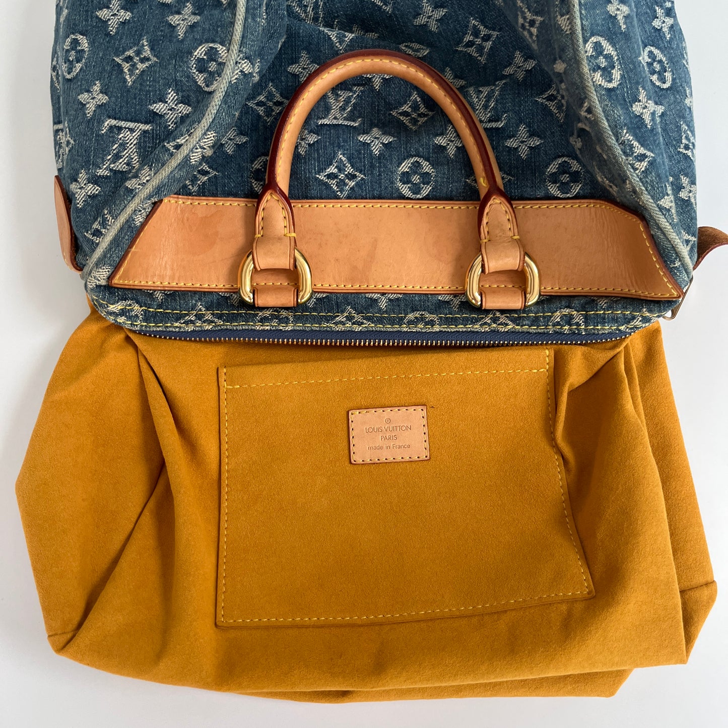 Louis Vuitton Denim Neo Speedy Top Handle Bag