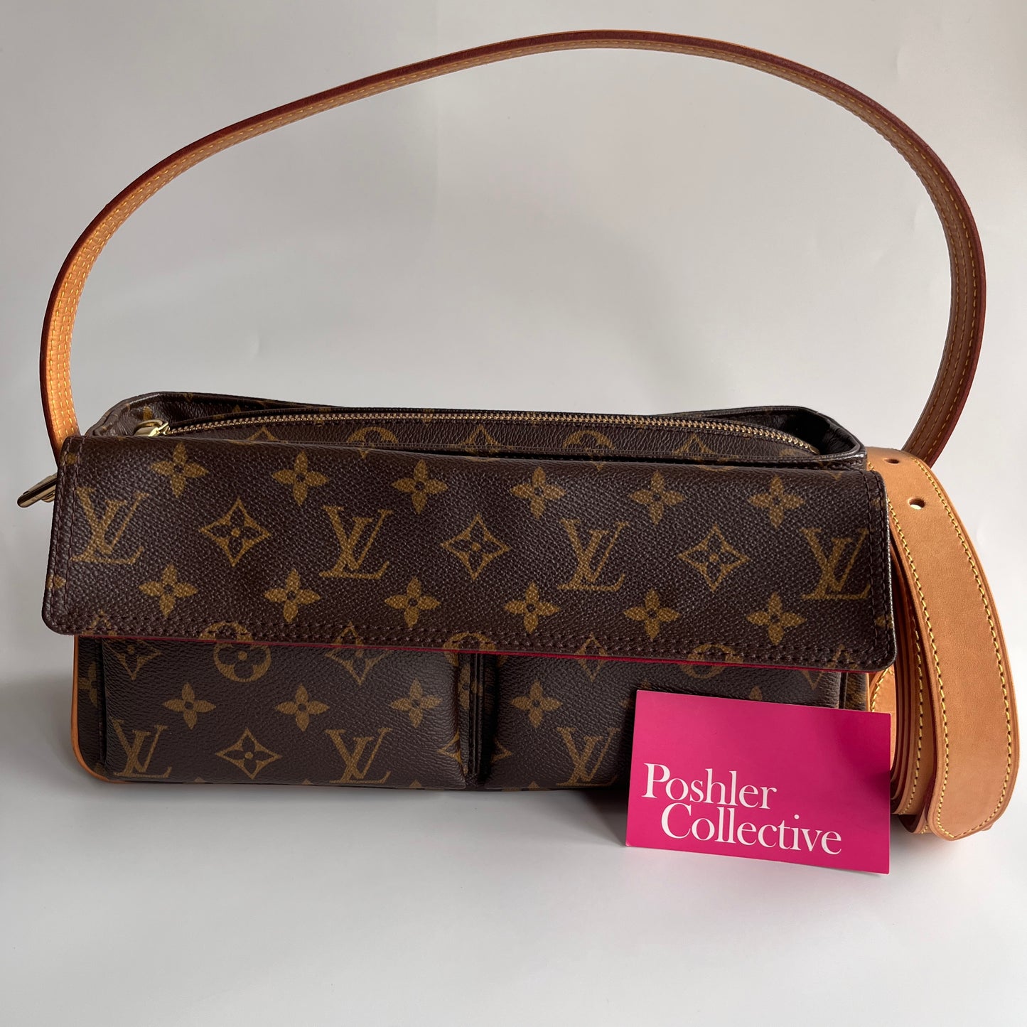 Louis Vuitton Viva Cite MM Crossbody Bag with 2 Straps