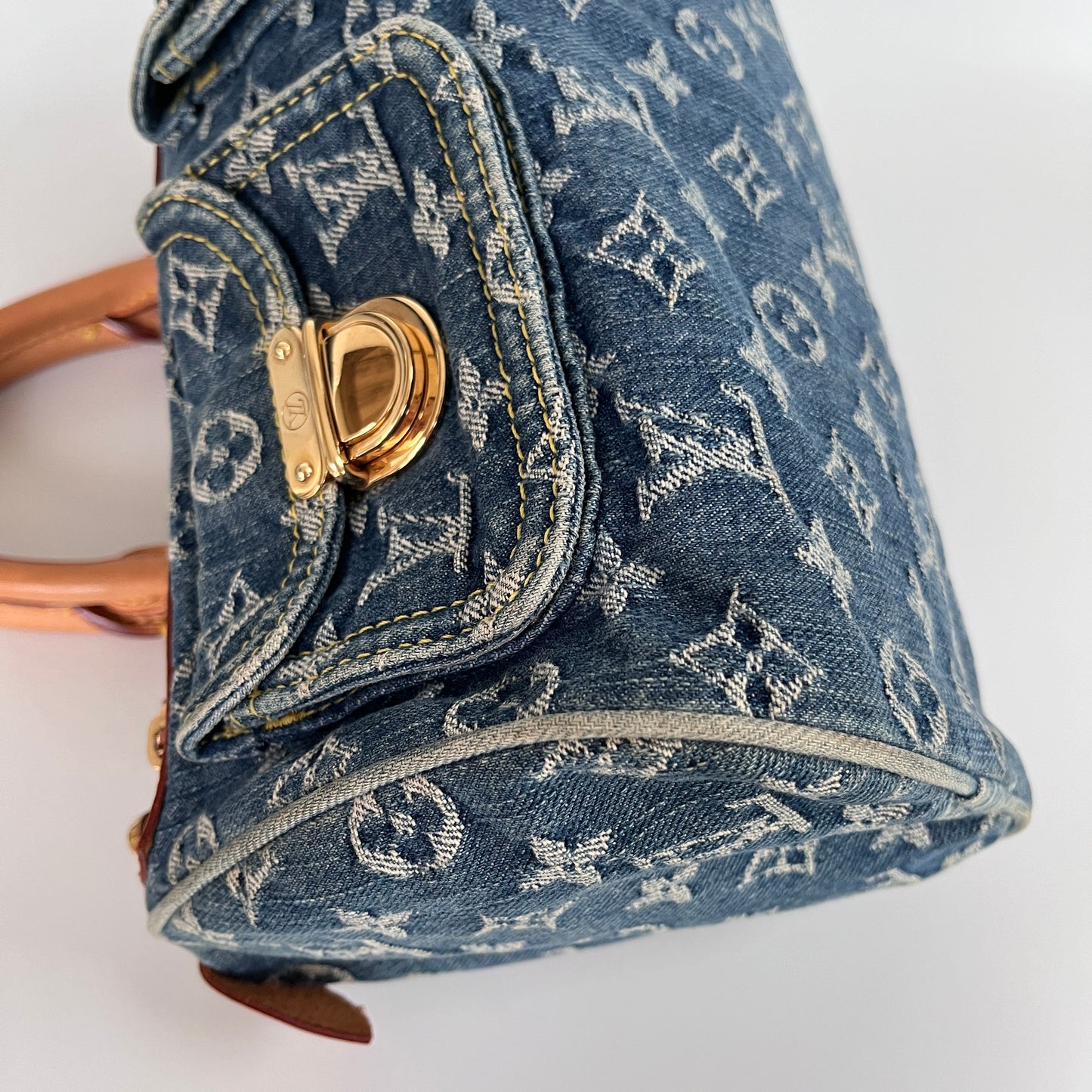Louis Vuitton Denim Neo Speedy Top Handle Bag