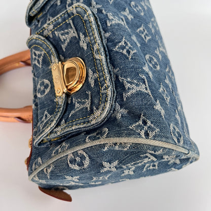 Louis Vuitton Denim Neo Speedy Top Handle Bag