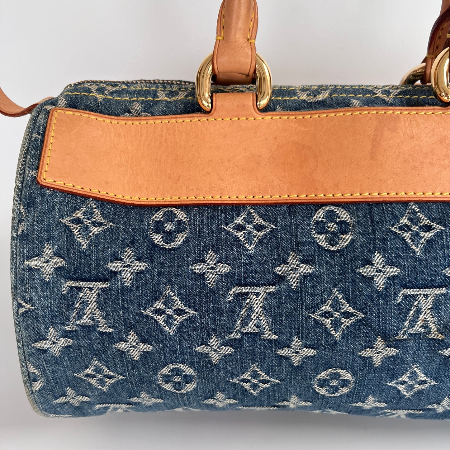 Louis Vuitton Denim Neo Speedy Top Handle Bag