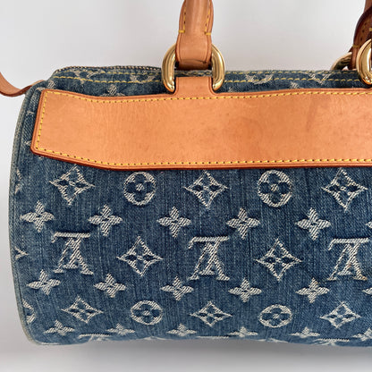 Louis Vuitton Denim Neo Speedy Top Handle Bag