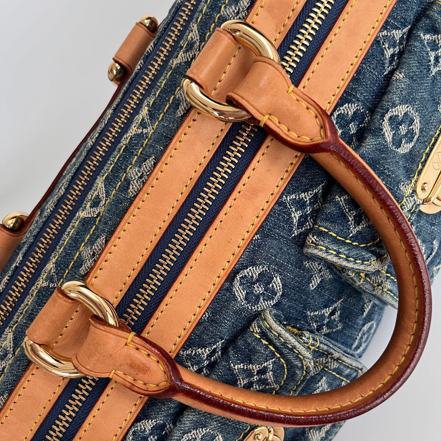 Louis Vuitton Denim Neo Speedy Top Handle Bag