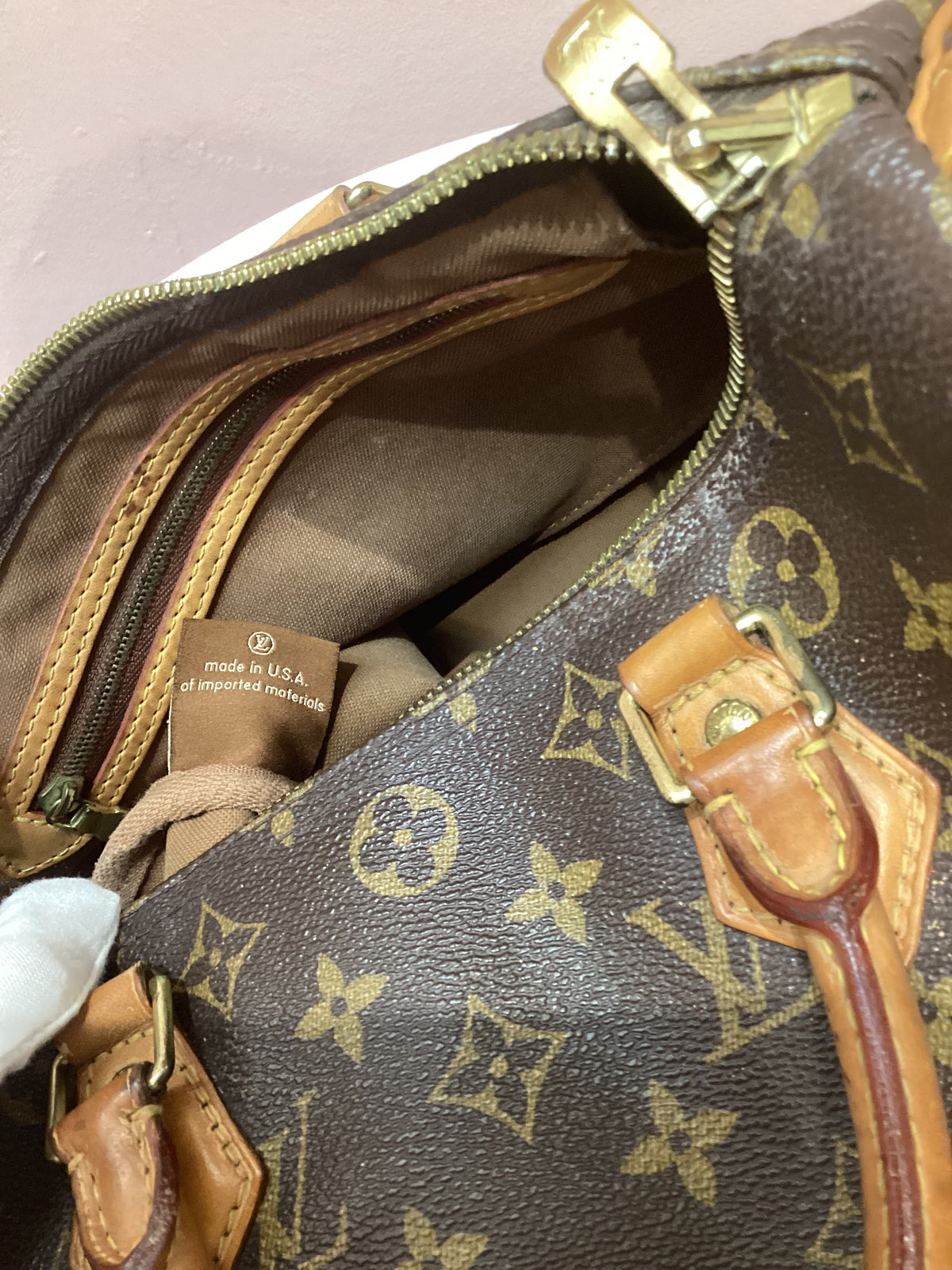 Louis Vuitton Speedy Bandouliere 30 Monogram Crossbody Bag