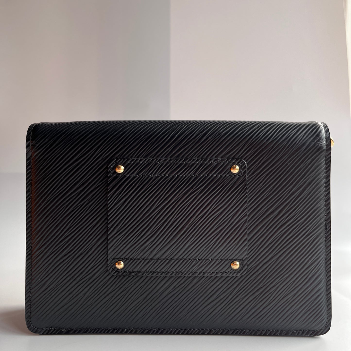 Louis Vuitton Black Epi Twist Wallet on Chain GHW RFID