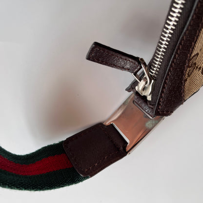 Gucci Vintage GG Canvas Pochette
