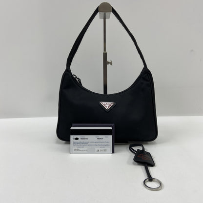 Prada Black Re-Edition 2000 Re-nylon Shoulder Bag