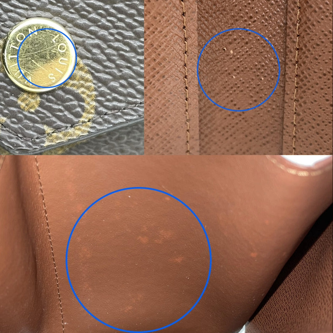 Louis Vuitton Victorine Monogram Coated Canvas Wallet RFID